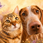 Example of a picturekind pet and companion portrait