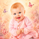 Example of a personalised picturekind family portrait